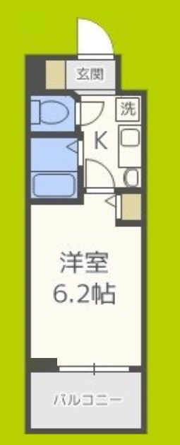 エステムコート四天王寺夕陽丘 間取り