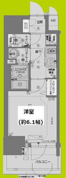 グランカリテ北大阪リヴィエ 間取り