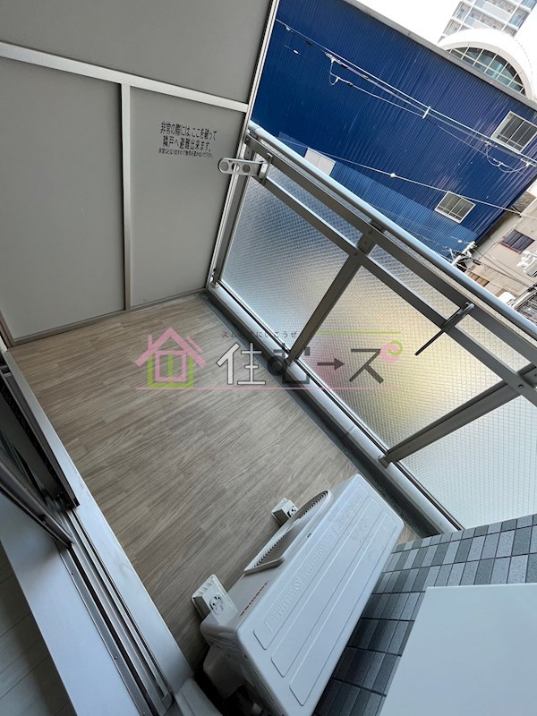 エスリード難波ザ・ゲート  ベランダ