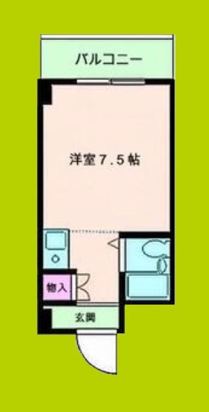 ベルメゾン南江口 間取り