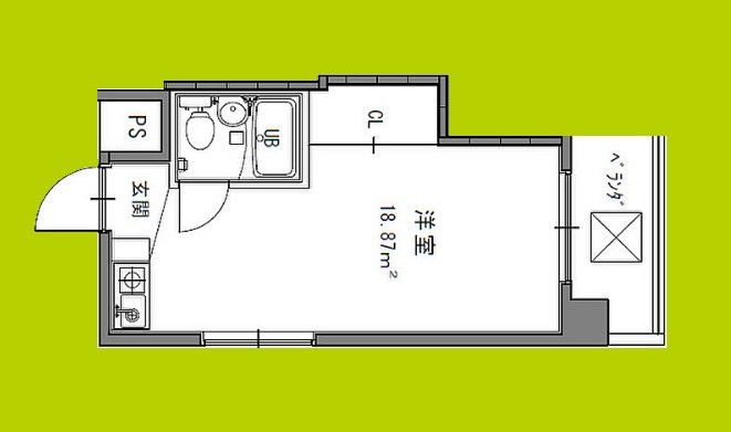 シティメゾン天満  間取り