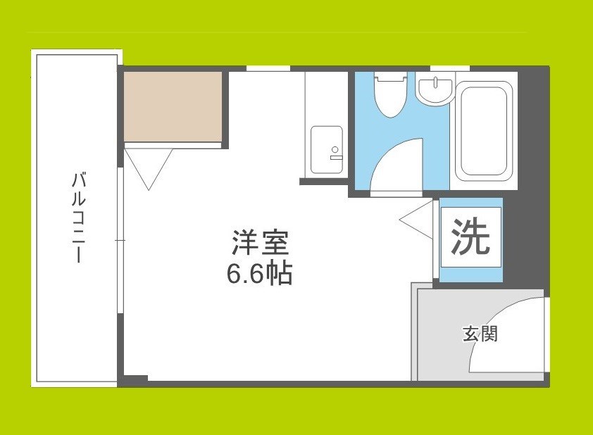 ヒラクハイツ 間取り