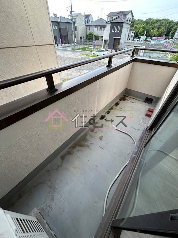 ヒラクハイツ ベランダ