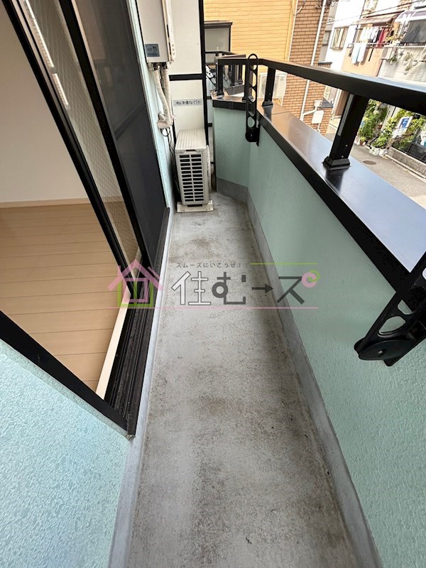 ジーナあびこ ベランダ