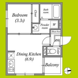 ハーモニーテラス新今里V 間取り