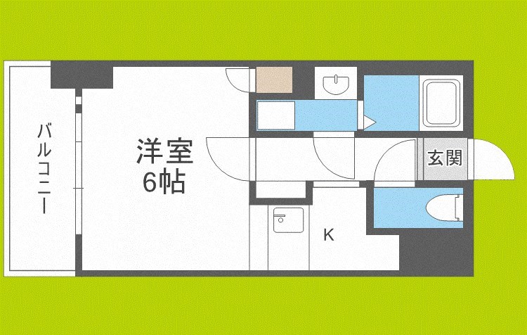 レジデンス福島 間取り