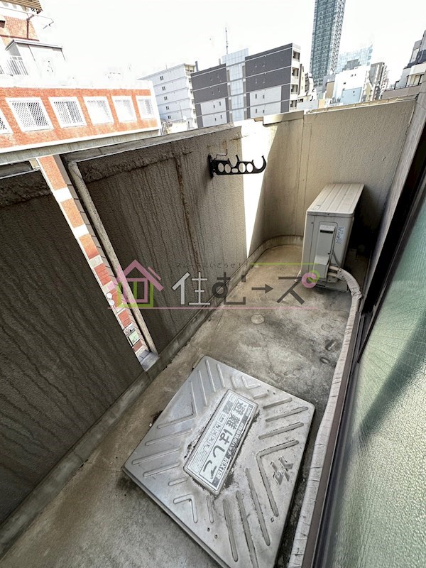 ルミエール西長堀 ベランダ