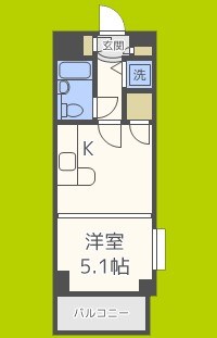 クローバー御幣島 間取り