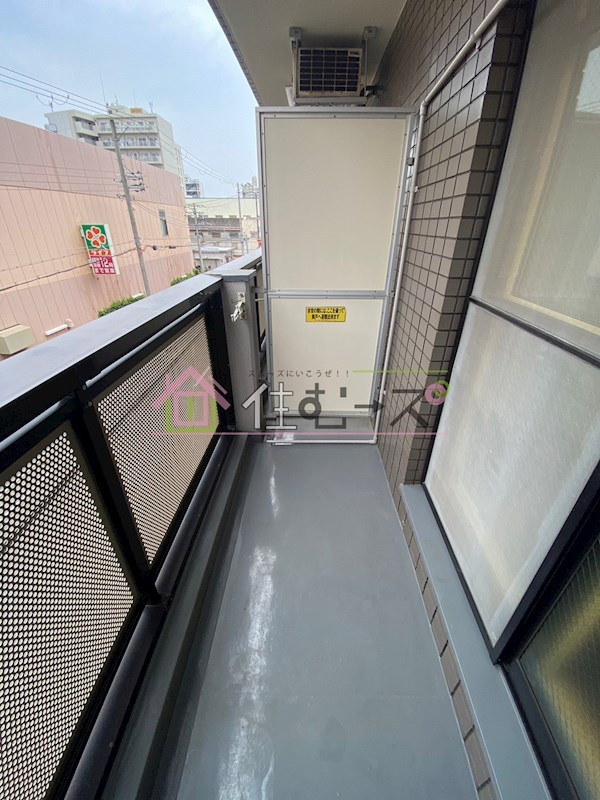 クローバー御幣島 ベランダ