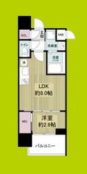 セレニテ本町東リアン 間取り