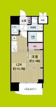 セレニテ本町東リアン 間取り