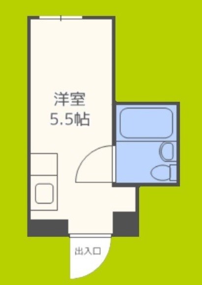 堀江グリーンハイツ 間取り