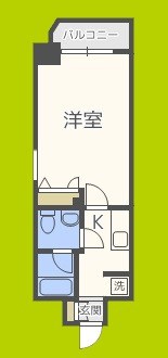 ラナップスクエア南堀江 間取り