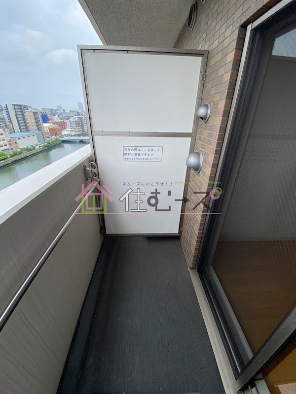 ラナップスクエア南堀江 ベランダ