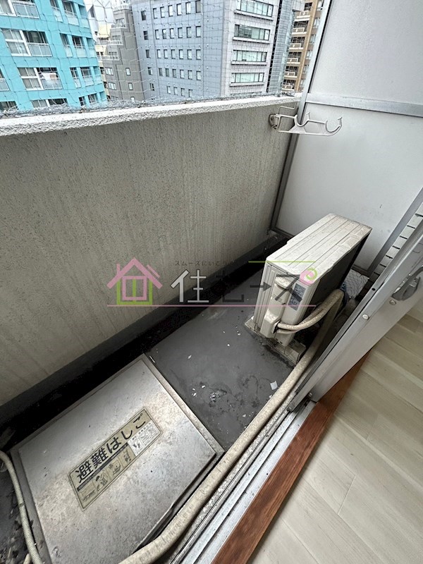 エルデ大手前 ベランダ