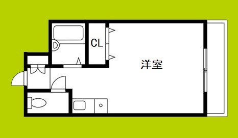 オーサムMK鶴橋 間取り