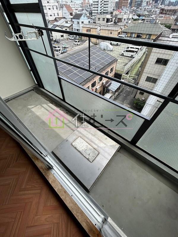 オーサムMK鶴橋 ベランダ