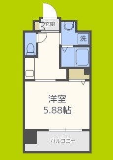 Park　Hills　難波南　Lumiere 間取り