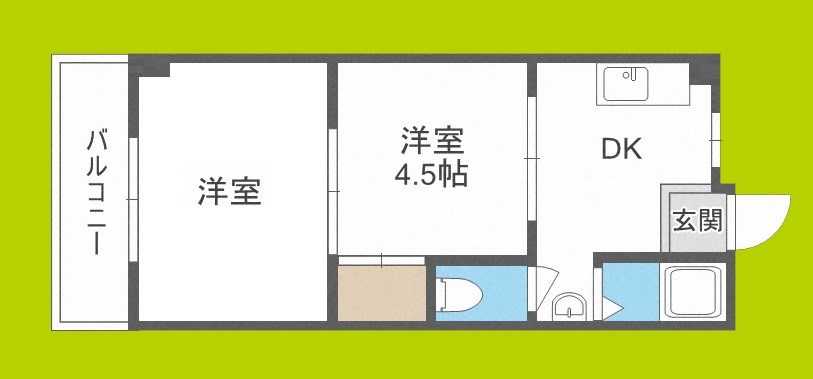 リアライズ北加賀屋 間取り