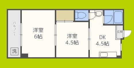 リアライズ北加賀屋 間取り