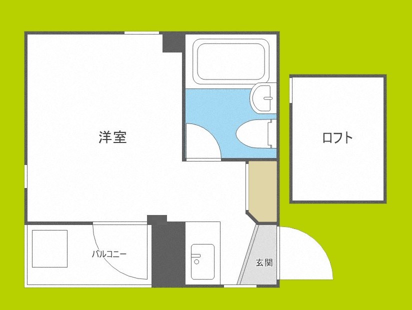 シャトー都島 間取り