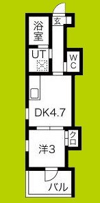 パレーシャルかしま 間取り