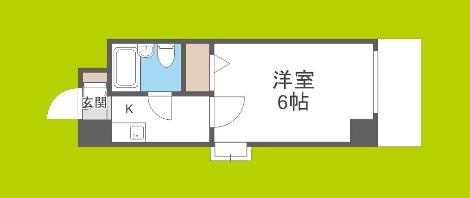 ビクトリーハイムニシミツ 間取り