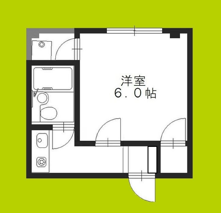ハーモニーハイツ鶴見 間取り