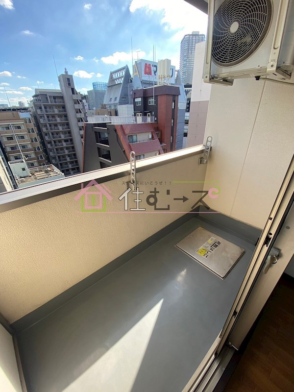 みおつくし江戸堀 ベランダ