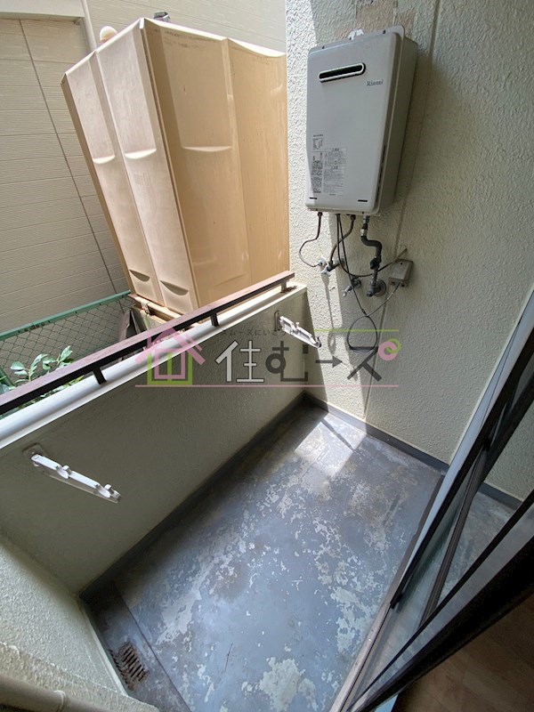 プレアール北田辺Ⅲ ベランダ