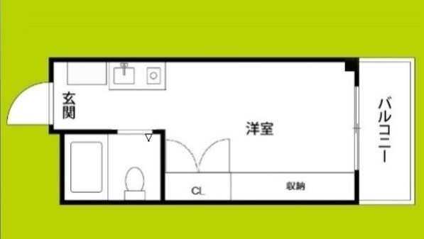 大国町池田マンション 間取り