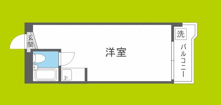 マルビシマンション西天満 間取り