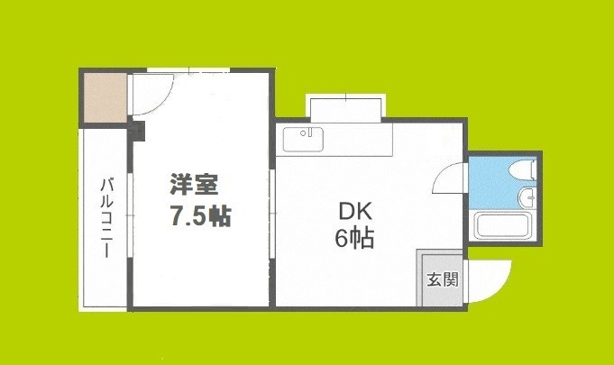 ビスタ瑞光北  間取り