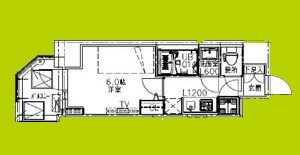 S-RESIDENCE都島Lux 間取り