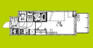 S-RESIDENCE都島Lux 間取り
