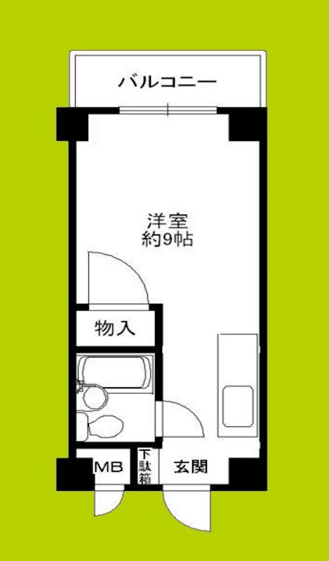 ハイツサンシャイン 間取り