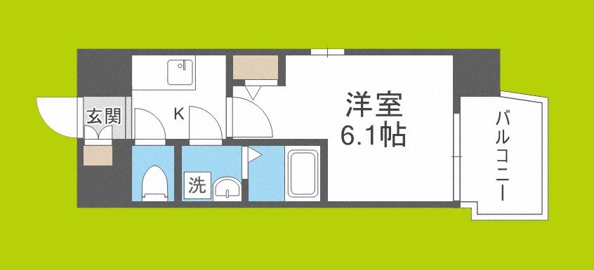 JMFレジデンス桜ノ宮 間取り