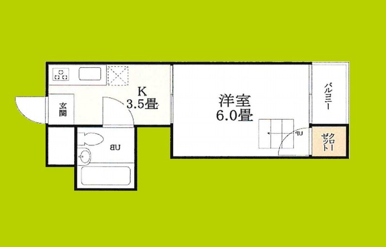 ハイツ正覚寺 間取り