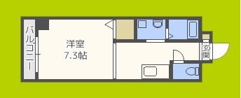 ロジュマン農人橋 間取り