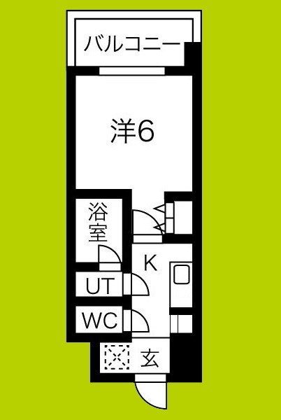 スプランディッド難波 間取り