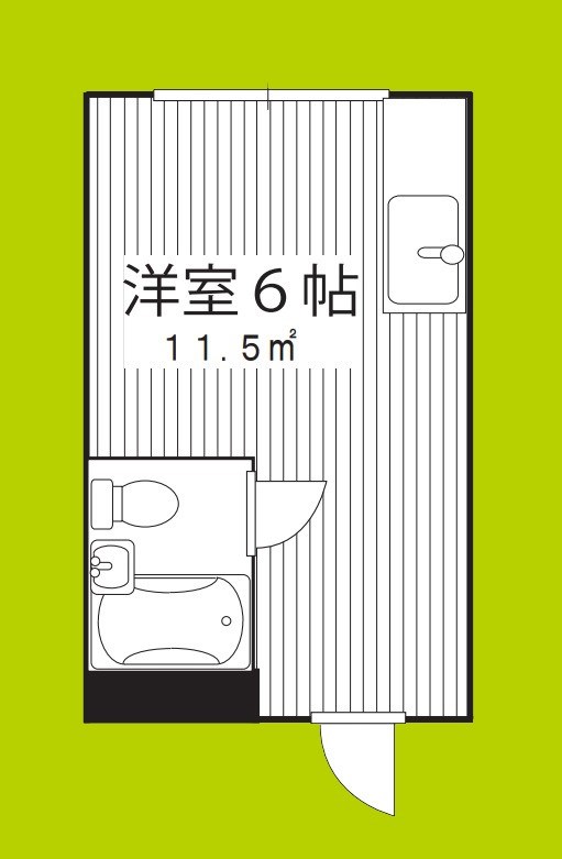 ビーバーハイツ桃ヶ池Ⅰ 間取り