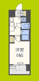 プレサンス上町台東平 間取り