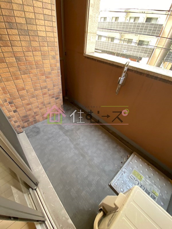 プレサンス上町台東平 ベランダ