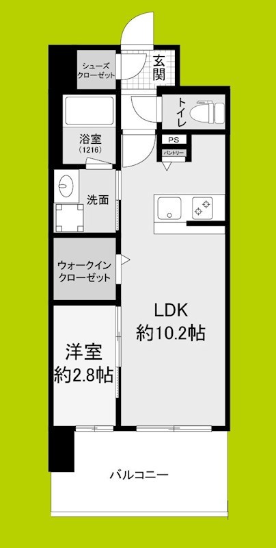 リヴェント難波サウス 間取り