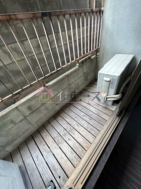 渡辺マンション ベランダ