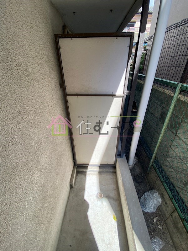 トルネード南住吉 ベランダ