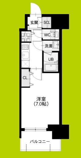 ソルテラス OSAKA EAST GATE 間取り図