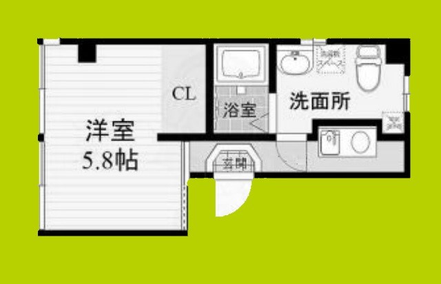 キューブ平野 間取り