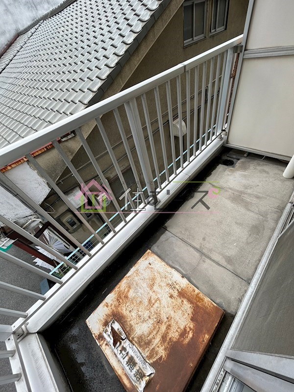 コーポ春日 ベランダ