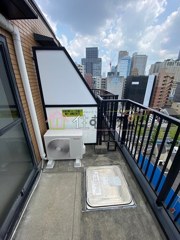 リバティ桜川 ベランダ